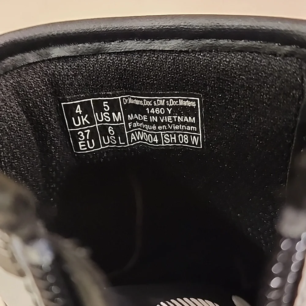 Polka Dot Doc Martens - Picture 3 of 4